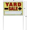 Sunburst Systems Sign Yard Sale 22 in x 32 in with Bracket 10-Pack 3935 - alternate 3